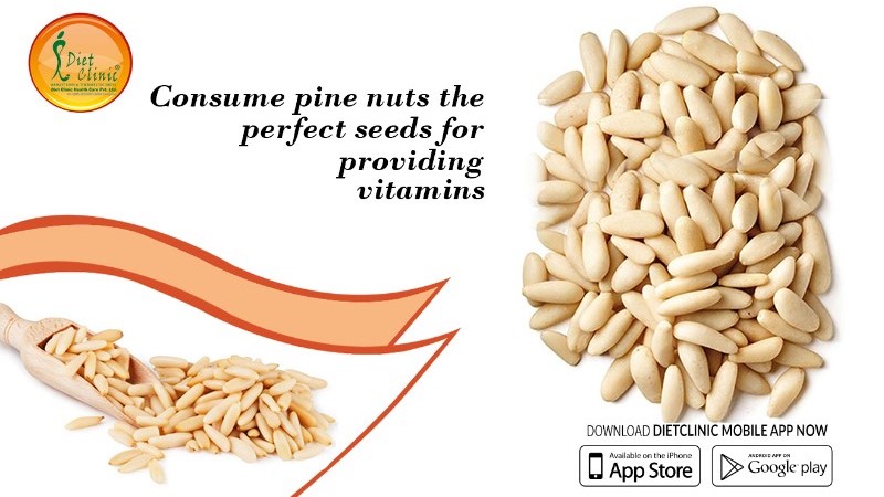 Consume pine nuts the perfect seeds for providing vitamins